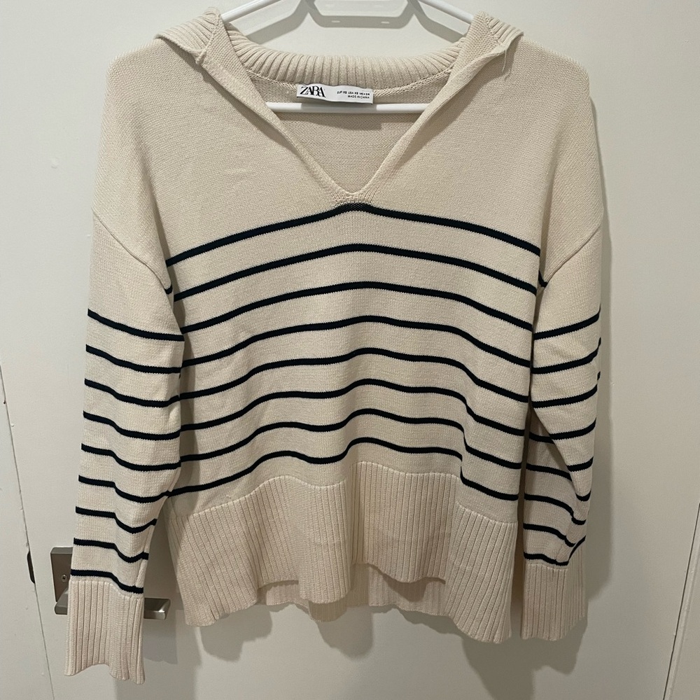 Zara striped sweater